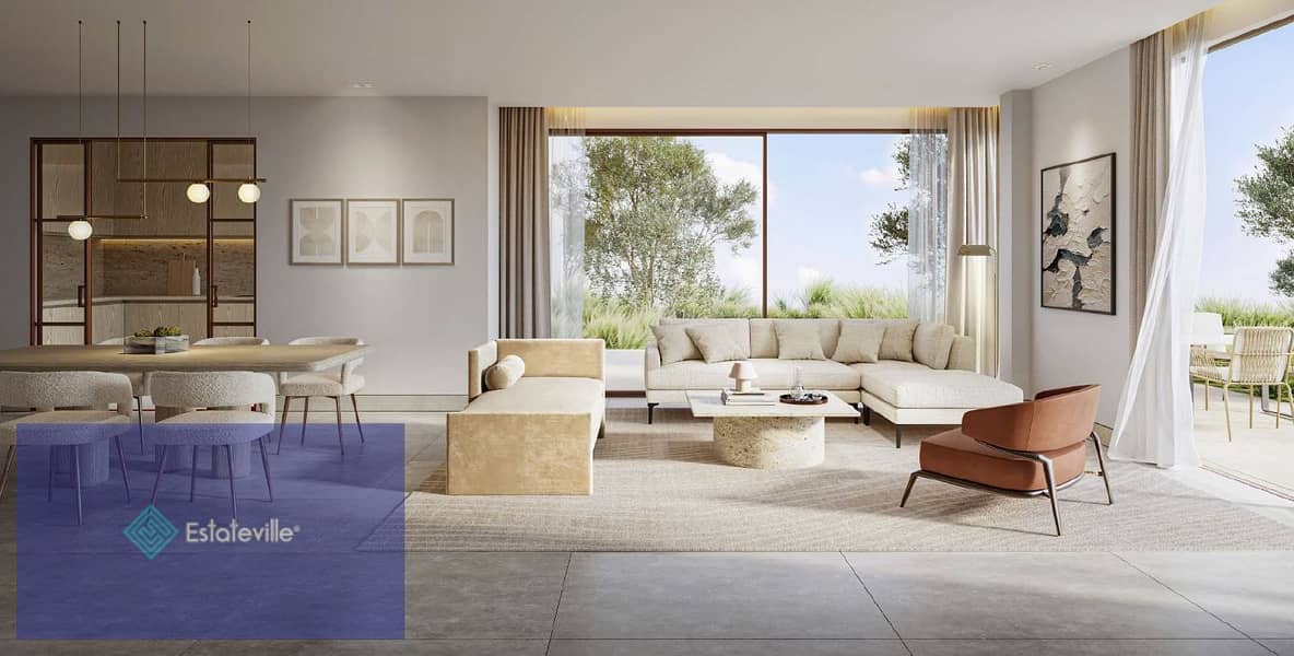 Apartment with air conditioning for sale in Solana East Compound in the Fifth Settlement in installments over 8 years Ora Naguib Sawiris Company 9