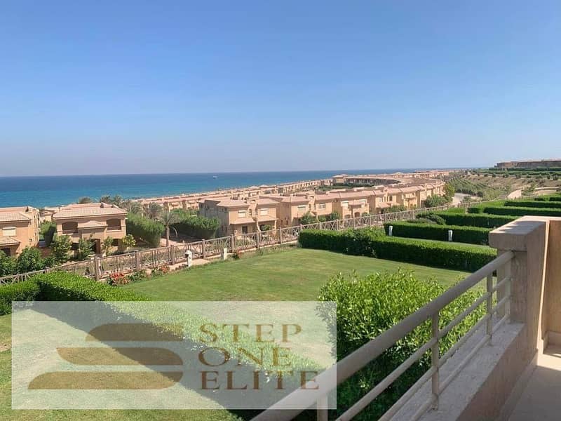 Chalet for sale directly on the sea in installments in the village of Telal Ain Sokhna 2