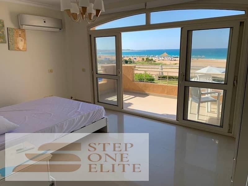 Chalet for sale directly on the sea in installments in the village of Telal Ain Sokhna 4