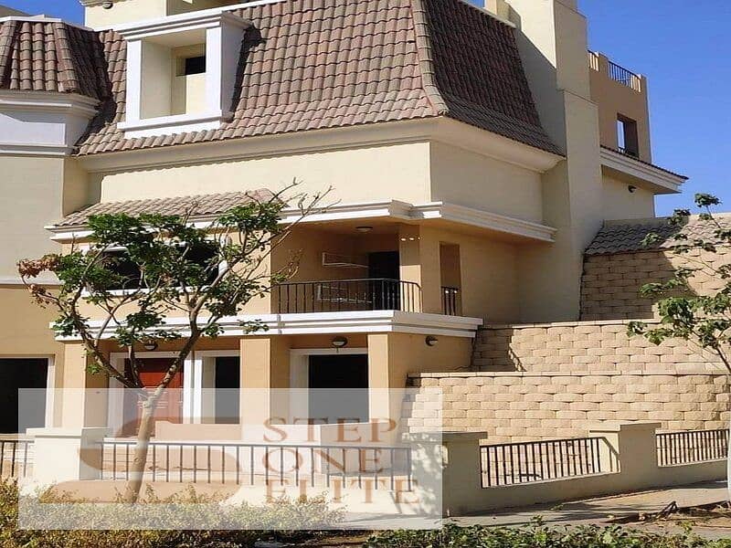 stand alone villa for sale inside a full-service compound next to Madinaty 2