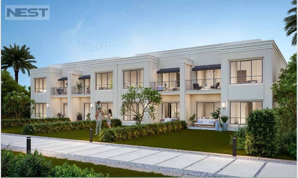 Villa Town house Middle Resale belle vie new zayed Fully finished Delivery 2026 1