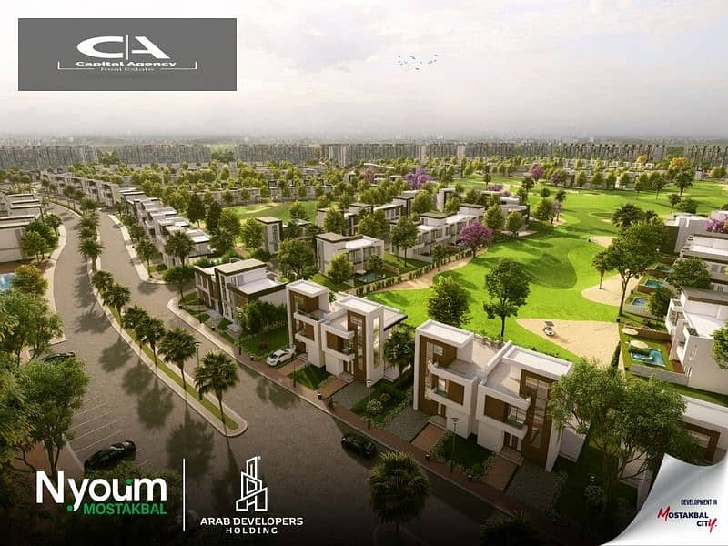 Apartment for sale directly on the golf course in Mostakbal City With only  5 % down payment - Special discount on cash 30% 13