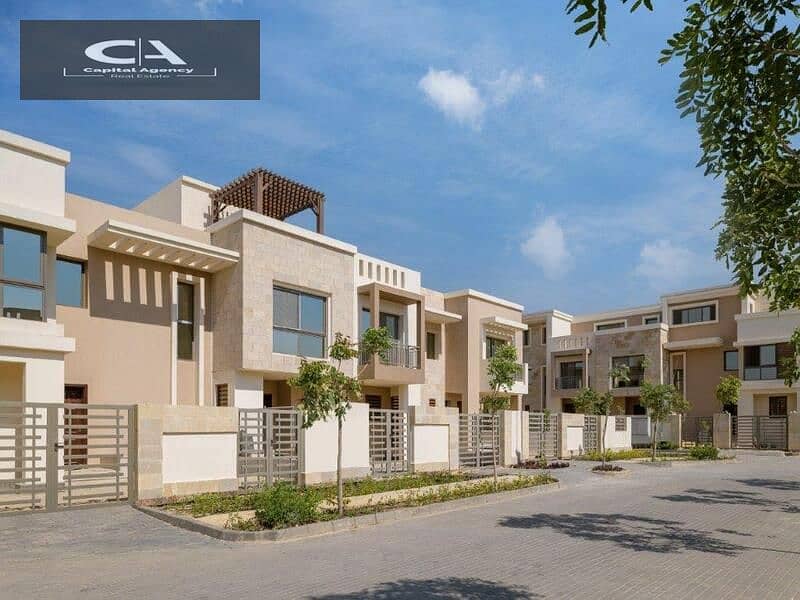 With a 5% down payment, an apartment in a garden in Sarai Compound 42% cash discount and cash price installment over the longest payment plan 11