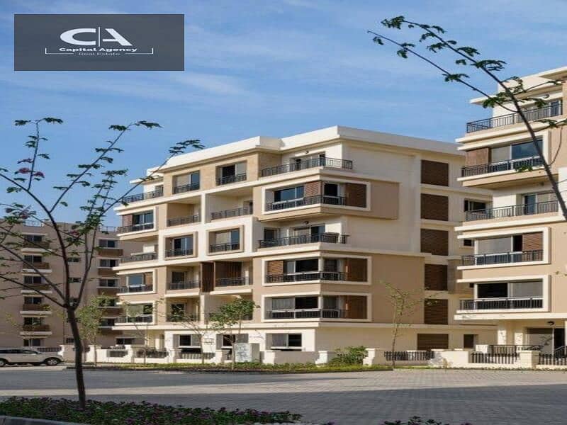 With a 5% down payment, an apartment in a garden in Sarai Compound 42% cash discount and cash price installment over the longest payment plan 17