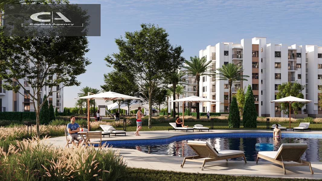 Apartment 150 meters with garden in the best location in New Zayed at Place Gate | Only 15% down payment, fully finished - delivery soon 2