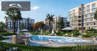 Distinctive apartment with garden for sale in the heart of Fifth Settlement Prime Location | 5% down payment Developer: Hyde Park