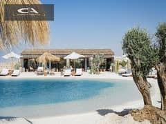 Distinctive chalet in Ras Al-Hekma with a view directly on the lagoon With only 5% down payment and for the first time, installments over 10 years