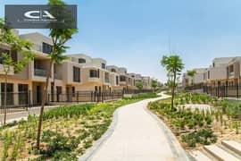 With only 5% down payment and installments over 10 years for the first time in Sodic East, fully finished | View on the landscape