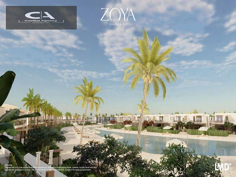 With a 40% cash discount, a distinctive chalet for sale in Zoya North Coast | View directly on the lagoon 22