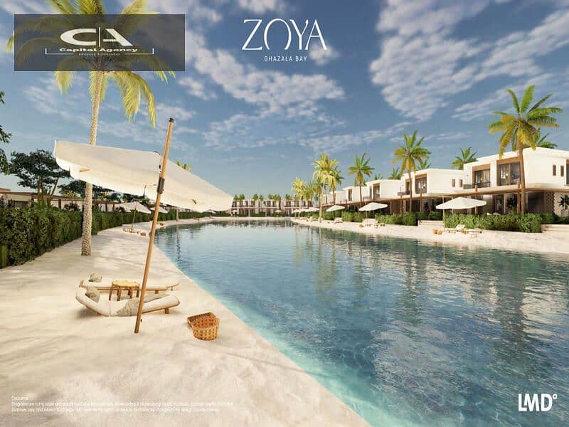 With a 40% cash discount, a distinctive chalet for sale in Zoya North Coast | View directly on the lagoon 23