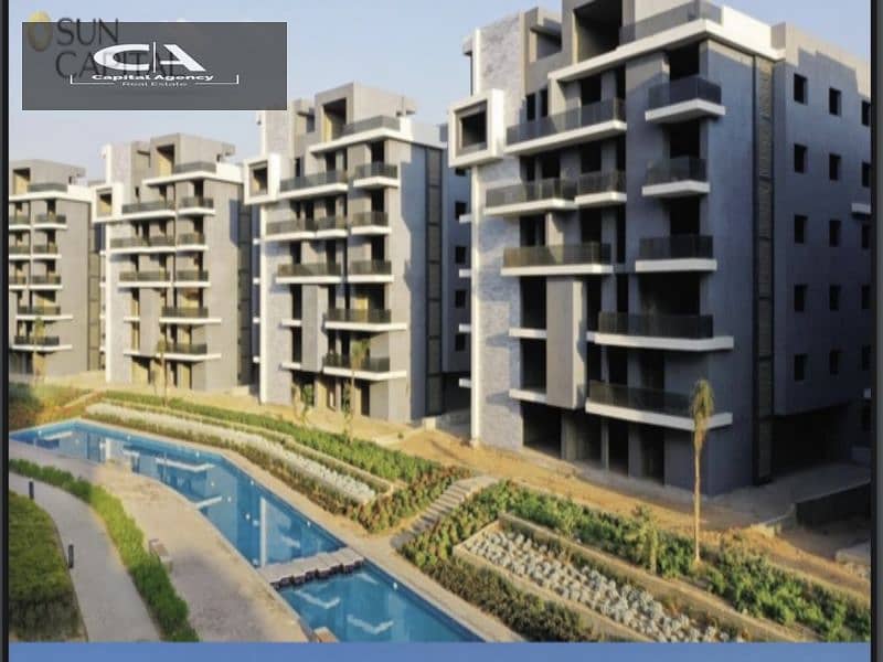 View Landscape apartment with immediate delivery in the heart of October With only 10% down payment  In Sun Capital Compound Special 40% cash discount 16