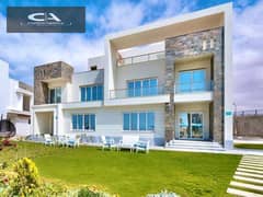 I own a fully finished chalet with 0% down payment in Ras El Hekma, in equal installments, with a private garden in Sea View| North Coast | sea ​​view