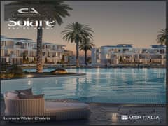 Chalet for sale in Solare Ras El Hekma with developer Misr Italia | Only 5% down payment Fully finished | 25% cash discount