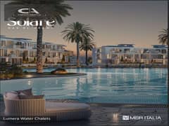 With only 5% down payment, a fully finished 3-room chalet in Solare Ras El Hekma with Misr Italia - 25% cash discount 0