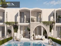 Fully finished chalet with installments over 10 years in Salt Ras El Hekma With only 5% down payment View directly on the lagoon