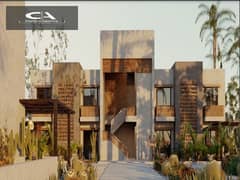 With a 10% down payment, get a chalet for sale with a roof of 78 meters  Fully finished In Ras Al-Hikma, first row on the lagoon in Jefaira View on th 0