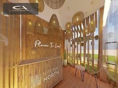 Chalet for sale, 110 meters in Sea Shore, Ras El Hekma, fully finished With only 5% down payment Real estate developer Hyde Park | 23% cash discount *