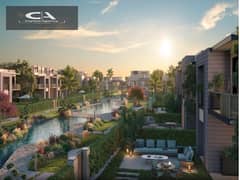 New villa price in Hyde Park in Garden Lakes Compound in the heart of Zayed | With a 5% down payment At a special price and location * Garden Lakes *