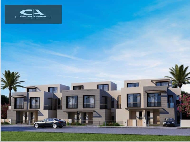 Twin house villa at new launch price in Hyde Park in Garden Lakes Compound in the heart of Zayed | With a 5% down payment At a special price 5