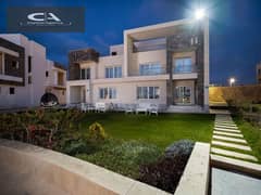 Chalet for sale, ground floor, private garden, without down payment, in Ras Al Hekma, Sea View, with full finishing | Sea View