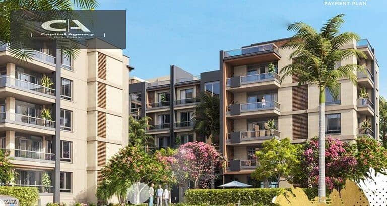 own a finished apartment with a 10% down payment_delivery 6/2025_with a 25% discount on cash and in the heart of New Cairo in Century 2