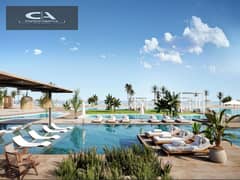 Own a 3-room chalet for sale with only 5% down payment Fully finished with a 31% cash discount and two years’ delivery in Ras El Hekma North Coast - C