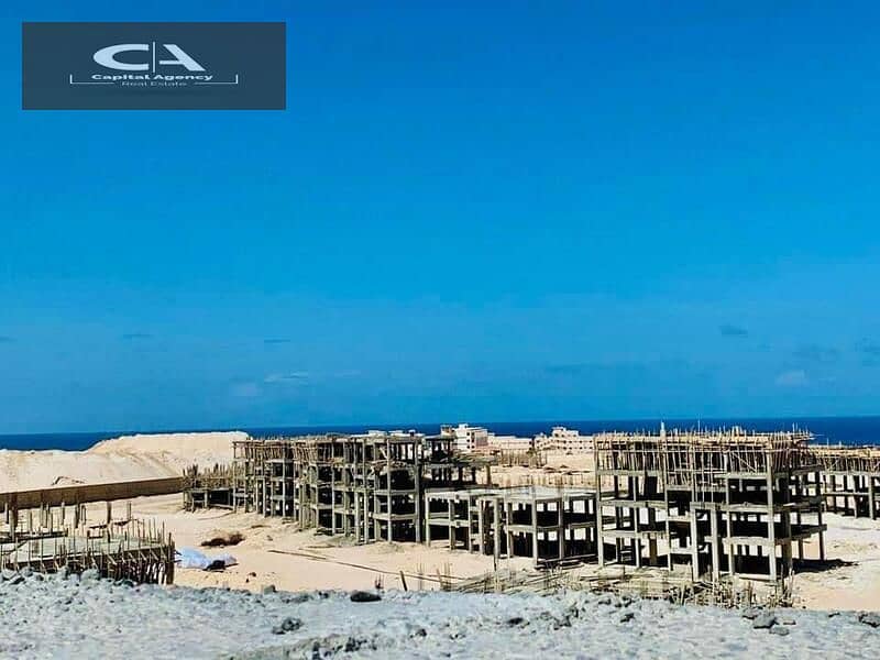 With a 5% down payment, own a fully finished chalet in Ras El Hekma with a 31% cash discount in Cali Coast 10