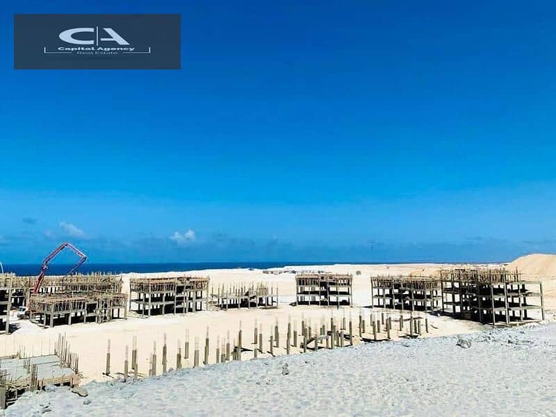 With a 5% down payment, own a fully finished chalet in Ras El Hekma with a 31% cash discount in Cali Coast 11