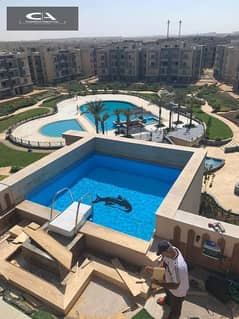 Own an apartment in equal installments ready to move with garden 70m in the Fifth Settlement _  fully finished _ 37% cash discount in Galleria