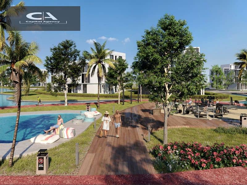 With a 5% down payment, own a fully finished chalet with garden, with a 31% cash discount and two years’ receipt in Ras El Hekma, North Coast - Cali C 3