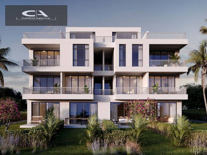 With a 5% down payment, own a fully finished chalet with garden, with a 31% cash discount and two years’ receipt in Ras El Hekma, North Coast - Cali C 9