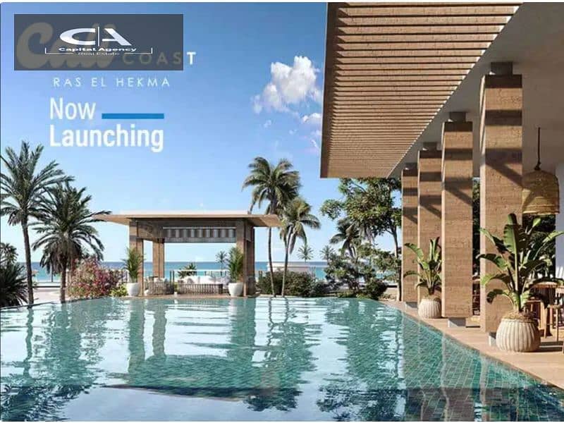 With a 5% down payment, own a fully finished chalet with garden, with a 31% cash discount and two years’ receipt in Ras El Hekma, North Coast - Cali C 12