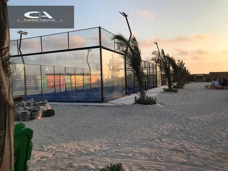 With a 5% down payment, own a fully finished chalet with garden, with a 31% cash discount and two years’ receipt in Ras El Hekma, North Coast - Cali C 18