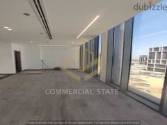 Finished Office at CFC for Rent 216m-مكتب جاهز للايجار في كايروفستفال 0