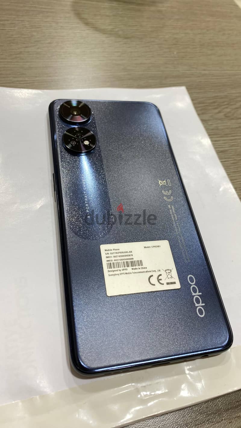 oppo reno8 T كسر زيرو استعمال 9 ايام فقط بالفاتورة والشاحن الاصلي 2