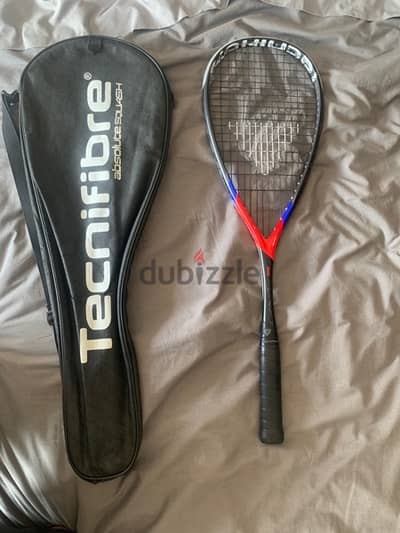 technifibre squash racquet 125