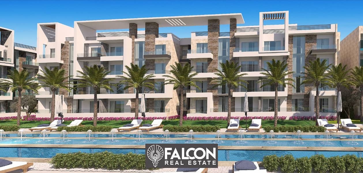 Penthouse 243 m 0% down payment on Suez Road in front of Madinaty, El Patio Sola El Sherouk Compound 2