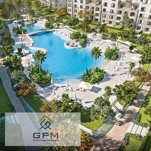 Apartment with private garden for sale in Stone Residence Compound - New Cairo 7