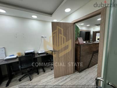 Finished Office at Trivium Square 65m for Rent-مكتب للايجار في ترفيوم