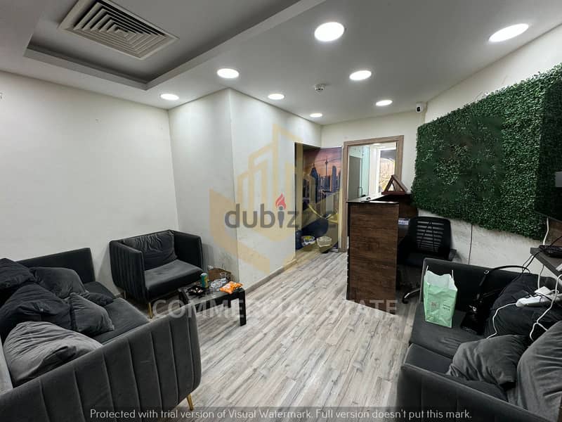 Finished Office at Trivium Square 65m for Rent-مكتب للايجار في ترفيوم 3