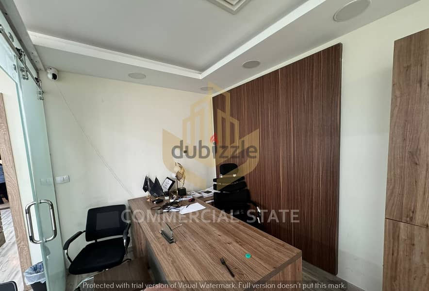 Finished Office at Trivium Square 65m for Rent-مكتب للايجار في ترفيوم 4