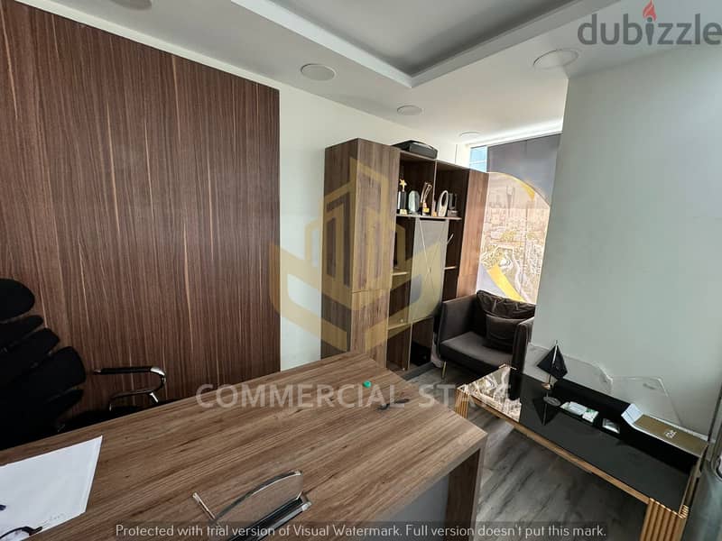 Finished Office at Trivium Square 65m for Rent-مكتب للايجار في ترفيوم 5