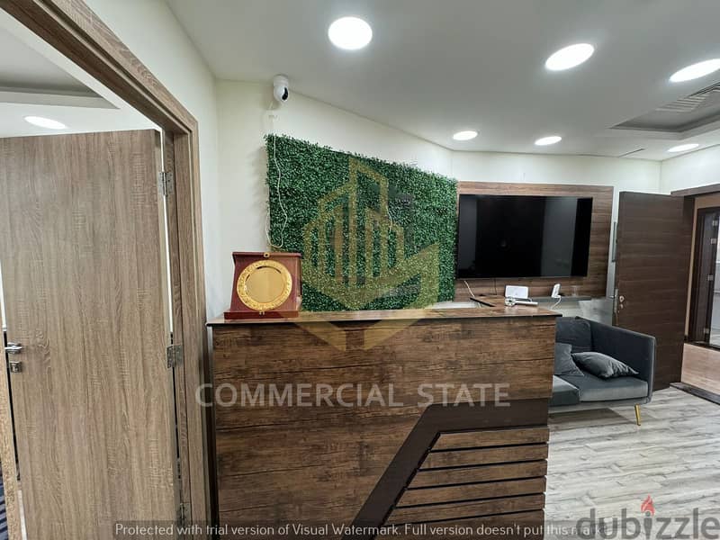 Finished Office at Trivium Square 65m for Rent-مكتب للايجار في ترفيوم 6