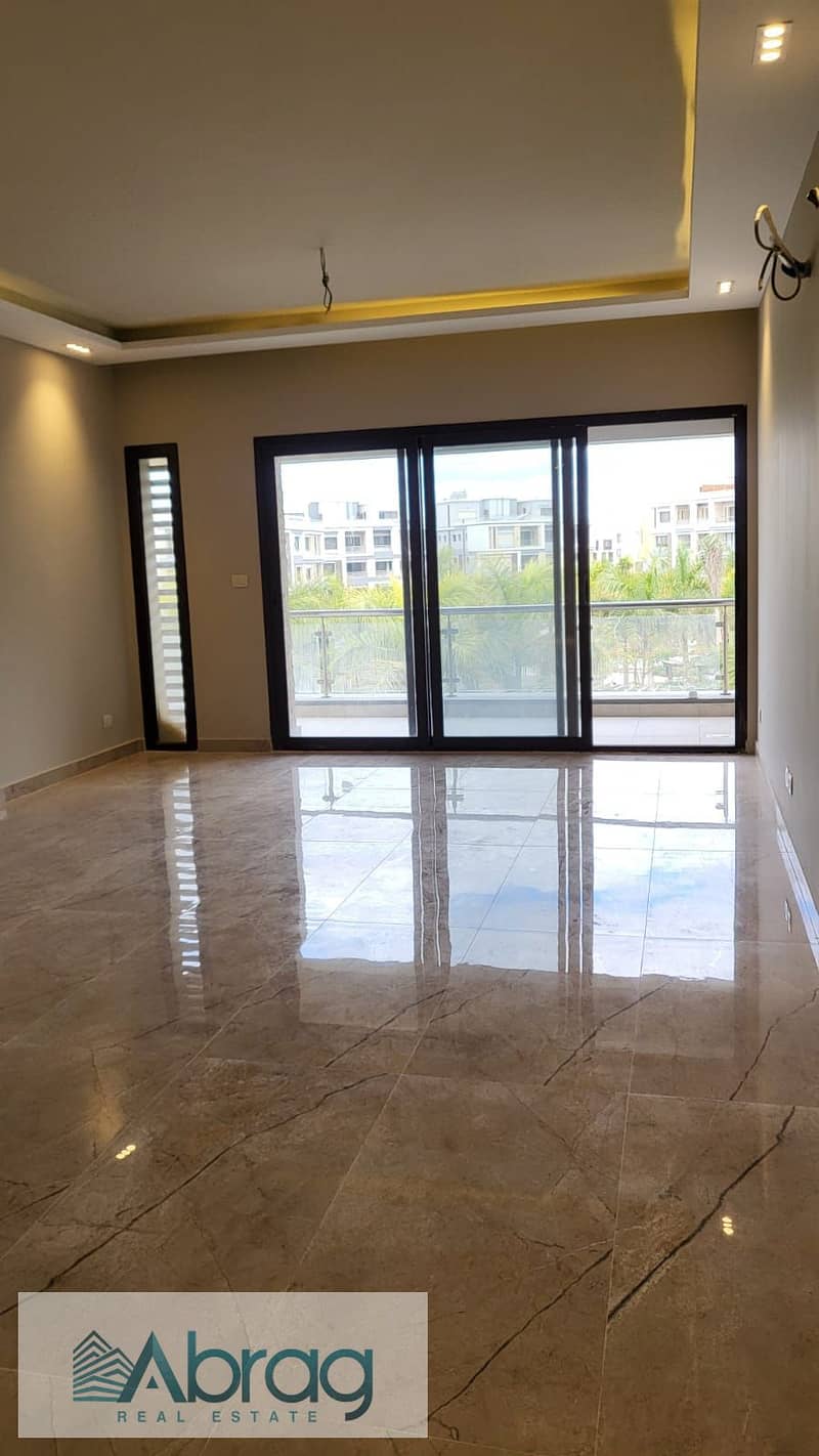 Apartment for rent, 150 sqm, two rooms, kitchen and air conditioners, View Landscape, One 16, Sheikh Zayed 1