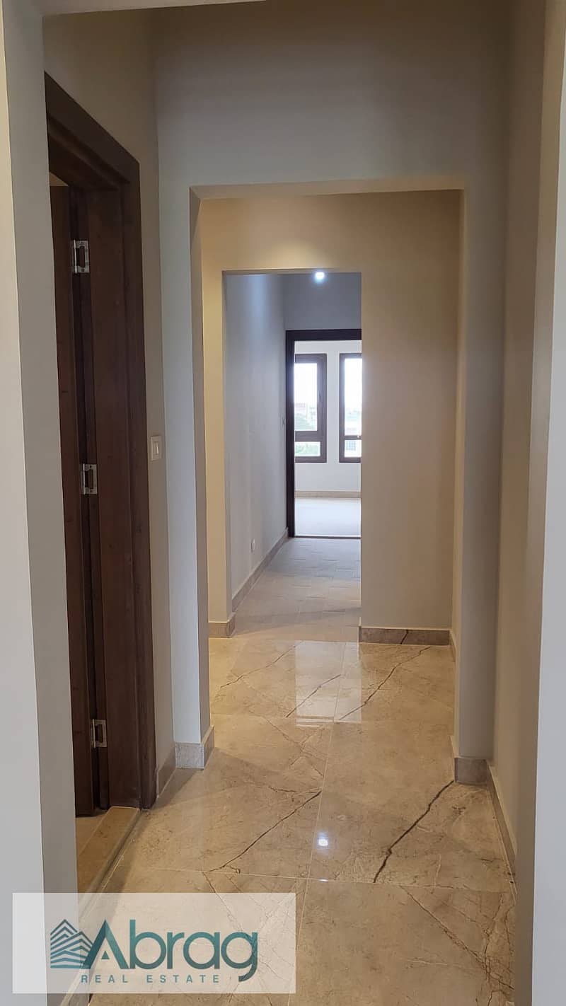 Apartment for rent, 150 sqm, two rooms, kitchen and air conditioners, View Landscape, One 16, Sheikh Zayed 4