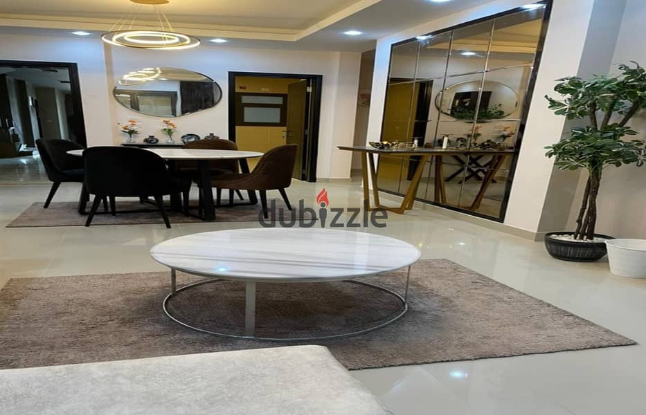 Apartment with immediate receipt for sale, super luxurious finishing, in the Fifth Settlement, near the American University, The Address East Compound 3