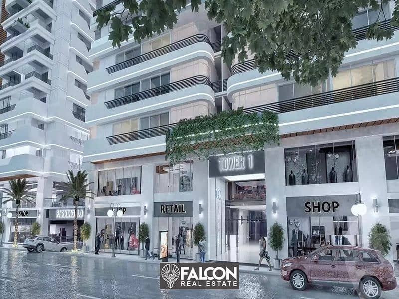 Pay a down payment of 1.5 million and receive a commercial store next to City Stars, Nasr City, and on Nozha Street 6