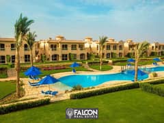 For sale, a chalet with a private garden, with a down payment of 2.8 million, in La Vista Gardens, Ain Sokhna