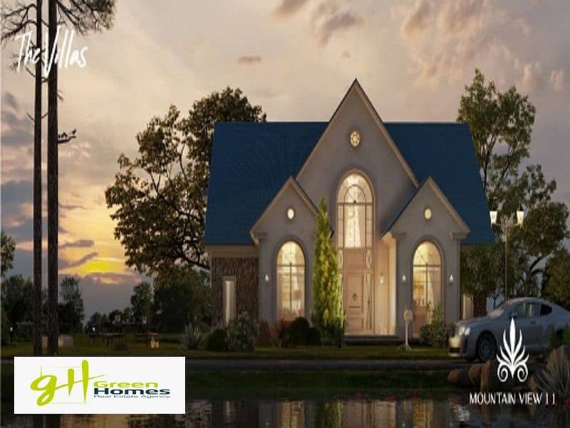 Standalone Villa Delivery 2026 For Sale with lowest price at Mountain View 1.1 2