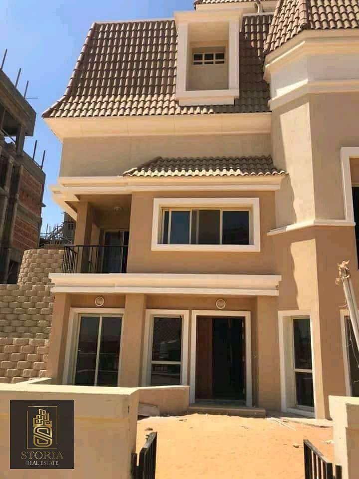 Villa for sale with an area of ​​4 rooms in New Cairo Saray 1